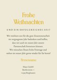 Geschäftliche Weihnachtsgrüße klassischer Weihnachtsbaum 3