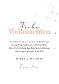 Geschäftliche Weihnachtsgrüße Weihnachtskugel Schleife 3