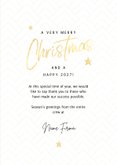 Geschäftliche Weihnachtskarte Bilderreihe schwarz-weiß 3
