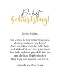 Glückwunschkarte Fotocollage zum 4. Geburtstag 3