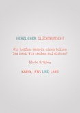 Glückwunschkarte Geburtstag Bier mit Kerze und Foto 3