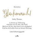 Glückwunschkarte Geburtstag Foto & Sektflasche 3