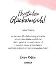 Glückwunschkarte Geburtstag Frau Kerzen auf Torte 3