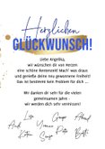 Glückwunschkarte Rente Fotocollage Nr. 1 3