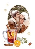 Glühweinparty Einladungskarte Glühweingläser 2
