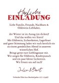 Glühweinparty Einladungskarte Glühweingläser 3