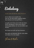Goldene Hochzeit Einladung Fotos & Golddekor 3