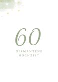 Grußkarte Glückwunsch 60. Hochzeitstag Tauben 2