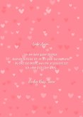 Grußkarte 'love you' mit zwei Fotos und Herzen 3
