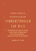 Grußkarte 'Sonnenstrahlen für dich' 3