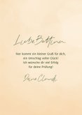 Grußkarte Viel Glück Glücksklee im Umschlag 3