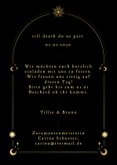 Hochzeitseinladung Tattoo Sonne Astrologie 3