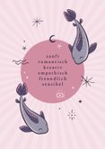Horoskop-Geburtstagskarte Fische 2
