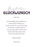 Horoskop-Geburtstagskarte Fische 3