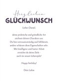Horoskop-Geburtstagskarte Jungfrau 3