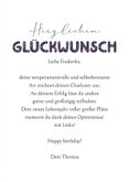 Horoskop-Geburtstagskarte Löwe 3
