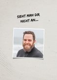 Humorvolle Glückwunschkarte Geburtstag Zeichnung 2