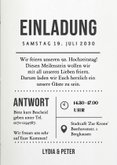 Jubiläumseinladung Zeitschrift 50. Hochzeitstag Foto 3