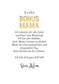 Karte 'für die liebste Bonusmama' zum Muttertag 3