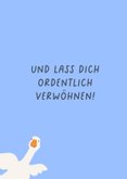 Karte 'Gans gute Besserung' Fieber 2