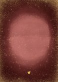 Karte zu Weihnachten Goldstaub mit Fotocollage  Rückseite