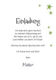 Kindergeburtstags-Einladung zur Fußballparty 7 Jahre 3