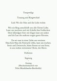 Kirchenheft Winterhochzeit Tannenbäume 3