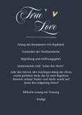 Klassisches Kirchenheft Hochzeit Schreibschrift 2