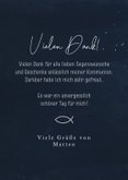 Kommunionskarte 'Vielen Dank' Foto & Silberdruck 3