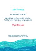 Meerjungfrau Einladung zur Schwimmparty 11. Geburtstag 3