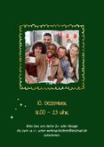Mitarbeiter-Einladung zur Weihnachtsfeier festlicher Tisch 2