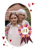 Muttertagskarte für Oma 'World's Best Granny' 2
