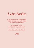 Muttertagskarte Typografie 'Liebste ...' 3