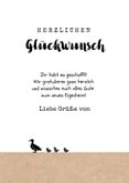 Neues Haus Glückwunschkarte 3