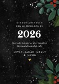 Neujahrskarte 2026 botanisch 3