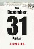 Neujahrskarte Kalenderblätter 3
