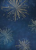 Neujahrskarte Weihnachtskugeln mit Foto '2027' Rückseite