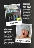 Originelle Weihnachtskarte Zeitung Magazin Foto News 2