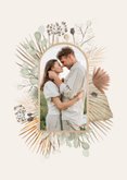 Save-the-date Hochzeit Trockenblumen 2