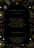 Save the Date Karte Hochzeit Tattoo Astrologie Sonne 3