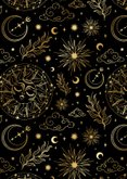 Save the Date Karte Hochzeit Tattoo Astrologie Sonne Rückseite