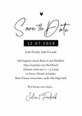 Save-the-Date-Karte Kraftpapier Weltreise 3