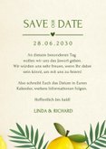 Save the Date Karte Zitronen Sommer Hochzeit 3