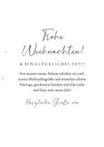 Umzugs-Weihnachtskarte Foto in Weihnachtskugel 3