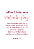 Valentinsgrußkarte 'Hier steckt Liebe drin' 3