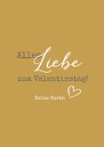 Valentinskarte 'Du bist das Beste' 3