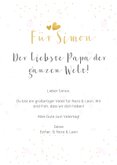 Vatertagskarte mit Fotos & Konfetti 3
