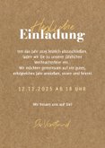 Weihnachtsessen Einladung Firma Schneeflocken & Foto 3
