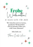 Weihnachtsgrußkarte 'Merry Bookmas' 3