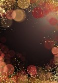 Weihnachtskarte 2027 Folienluftballons mit Foto Rückseite